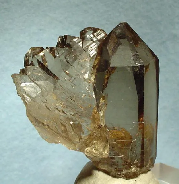 Quartz (Var: Smoky Quartz) image