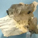 Quartz (Var: Smoky Quartz), Feldspar Group, Opal (Var: Opal-An) - image 1