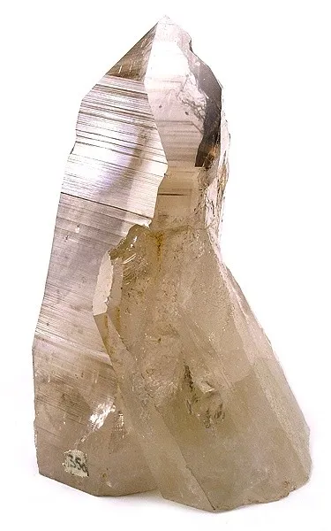 Quartz (Var: Smoky Quartz), Gersdorffite image