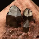 Quartz (Var: Smoky Quartz), Microcline - image 2