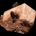 Quartz (Var: Smoky Quartz), Microcline - image 1