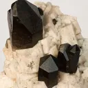 Quartz (Var: Smoky Quartz), Microcline, Albite - image 2
