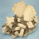 Quartz (Var: Smoky Quartz), Orthoclase, Schorl, Opal (Var: Opal-An) - image 1