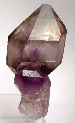 Quartz (Var: Smoky Quartz), Quartz (Var: Amethyst) image
