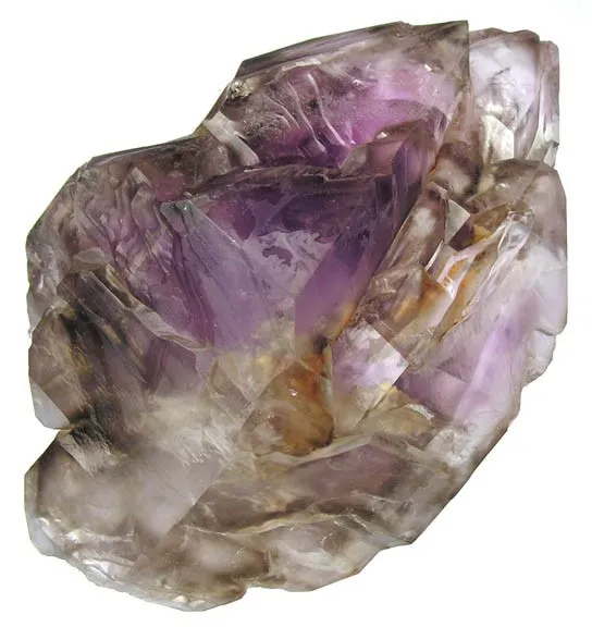 Quartz (Var: Smoky Quartz), Quartz (Var: Amethyst) image