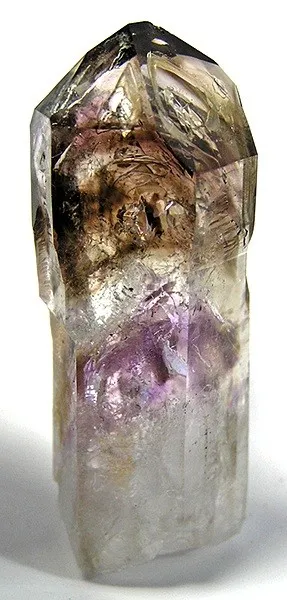 Quartz (Var: Smoky Quartz), Quartz (Var: Amethyst) image