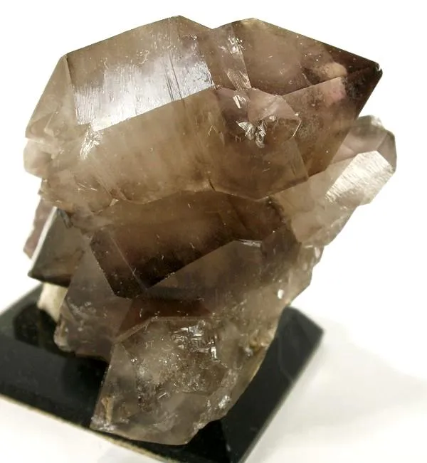 Quartz (Var: Smoky Quartz), Quartz (Var: Amethyst) image