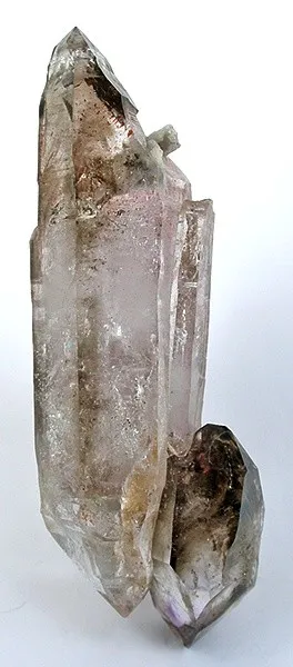 Quartz (Var: Smoky Quartz), Quartz (Var: Amethyst) image