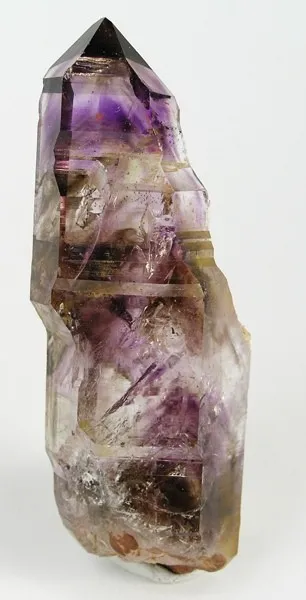 Quartz (Var: Smoky Quartz), Quartz (Var: Amethyst) - image 1