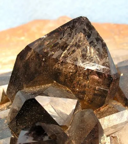 Quartz (Var: Smoky Quartz), Quartz (Var: Amethyst), Quartz - image 3