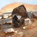 Quartz (Var: Smoky Quartz), Quartz (Var: Amethyst), Quartz - image 2