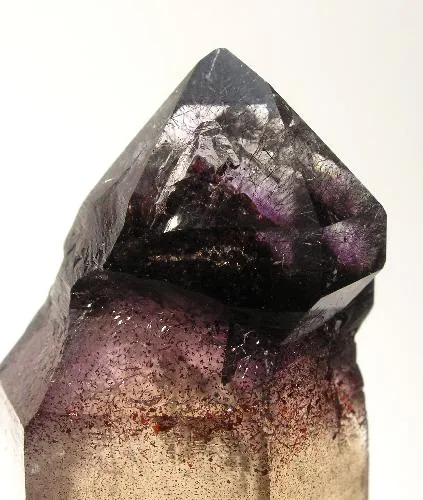 Quartz (Var: Smoky Quartz), Quartz (Var: Amethyst), Tourmaline - image 2