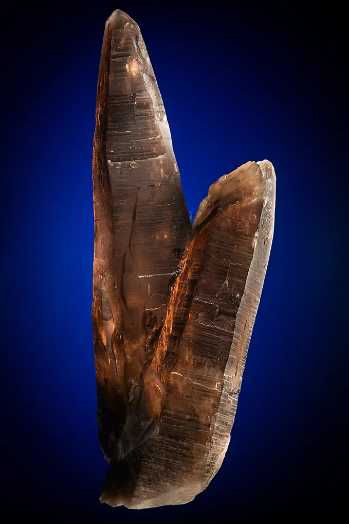 Quartz var. Smoky (repaired) image