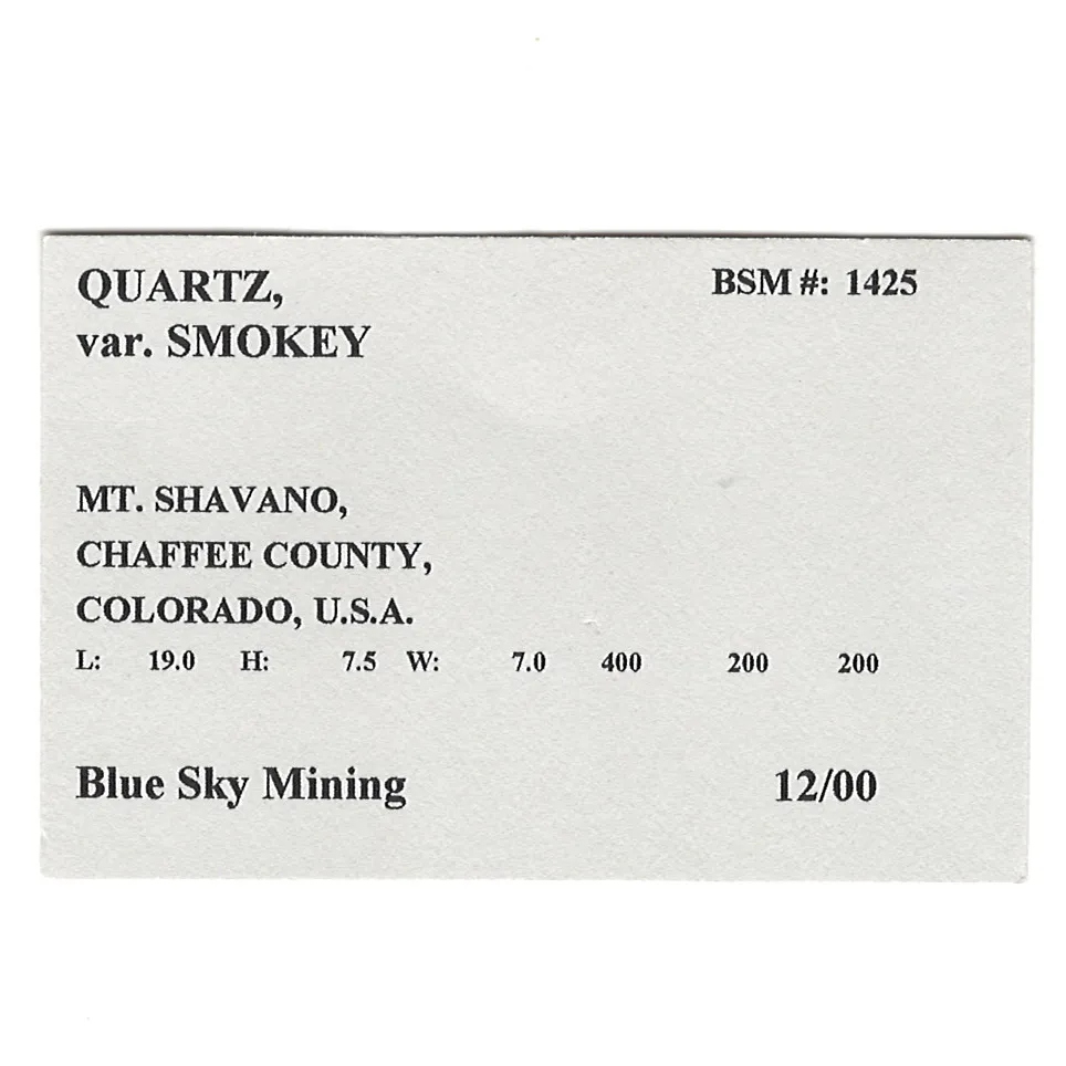 Quartz var. Smoky (repaired) - image 6