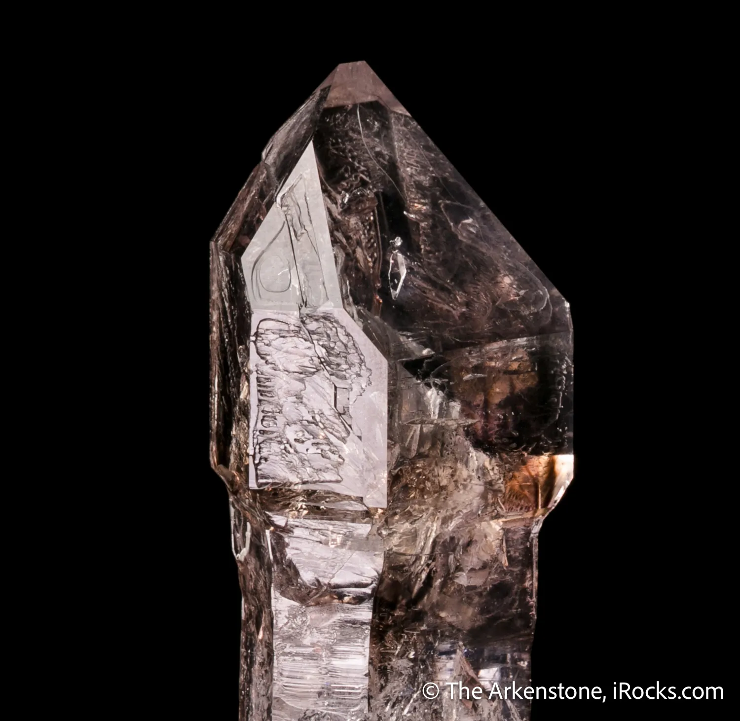 Quartz var. Smoky (Scepter, Enhydro) - image 6