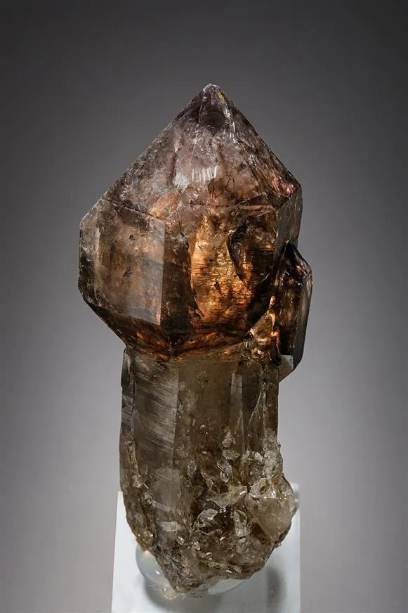 Quartz var. Smoky Sceptre Quartz - image 1