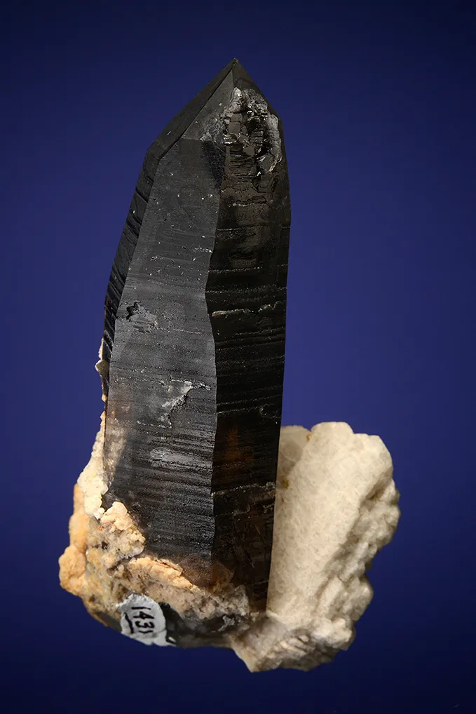 Quartz var. Smoky with Albite - image 2