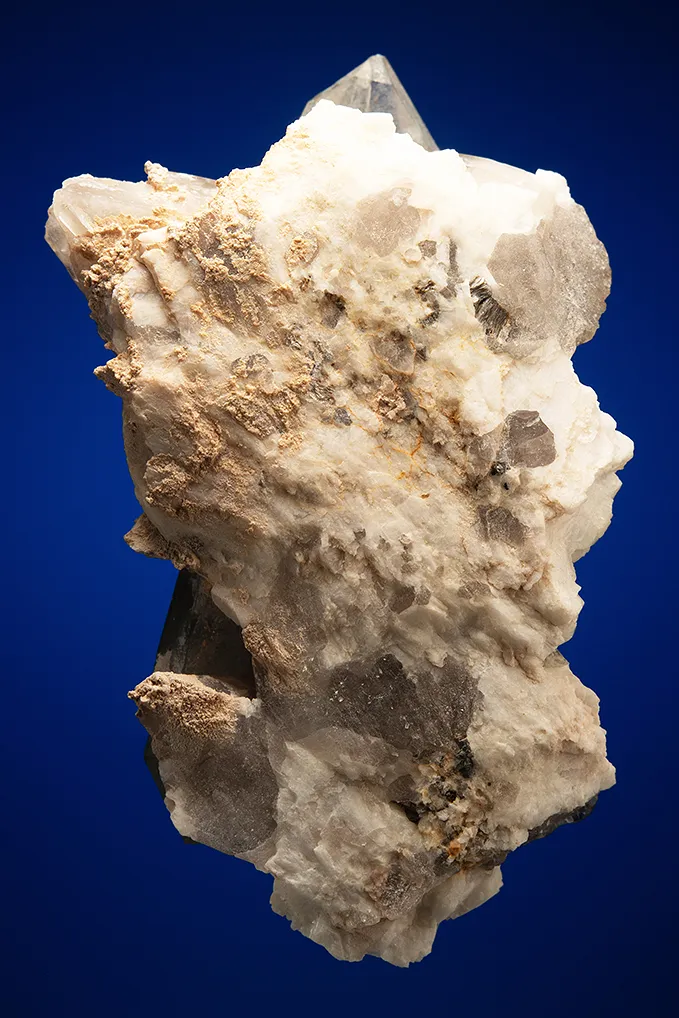 Quartz var. Smoky with Albite - image 4