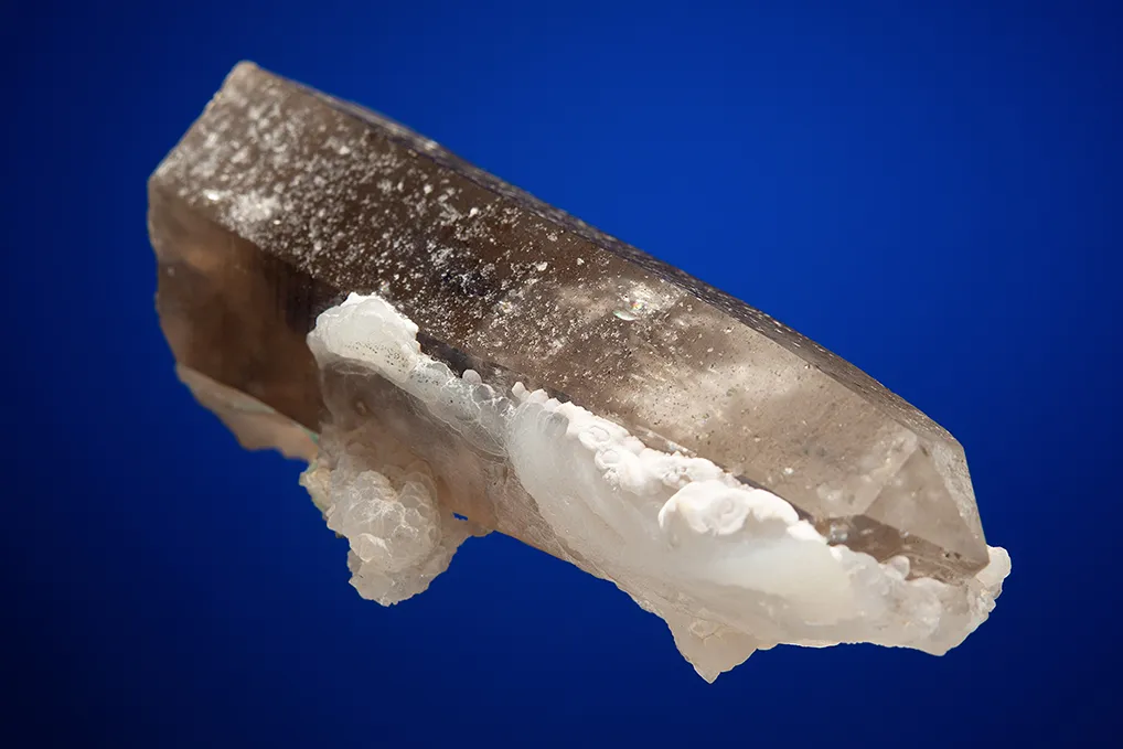 Quartz var. Smoky with Chalcedony - image 3