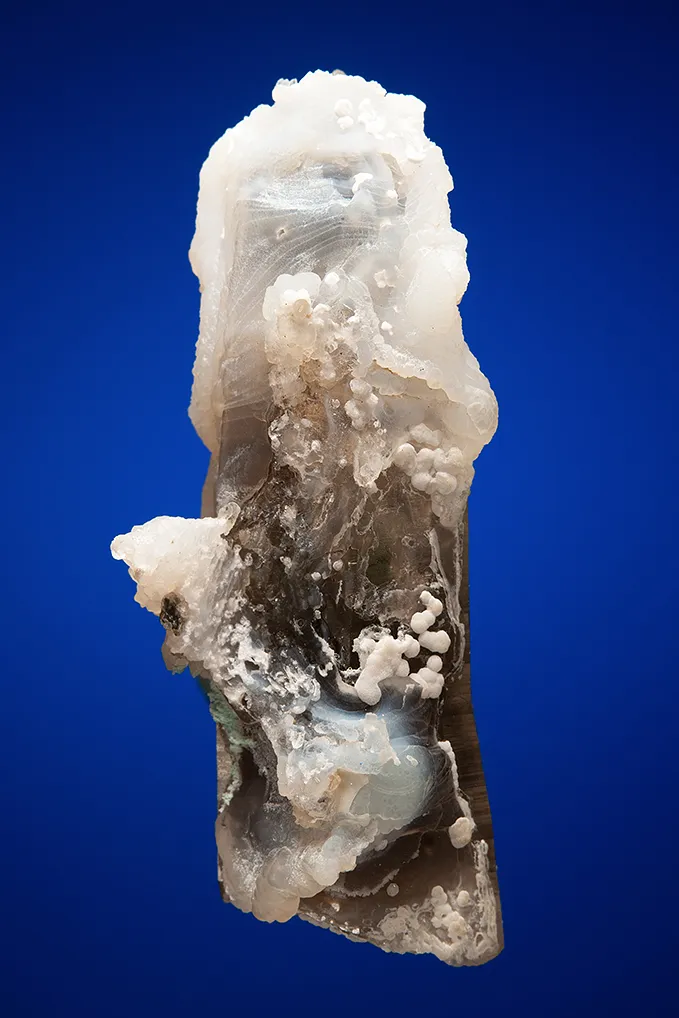Quartz var. Smoky with Chalcedony - image 2