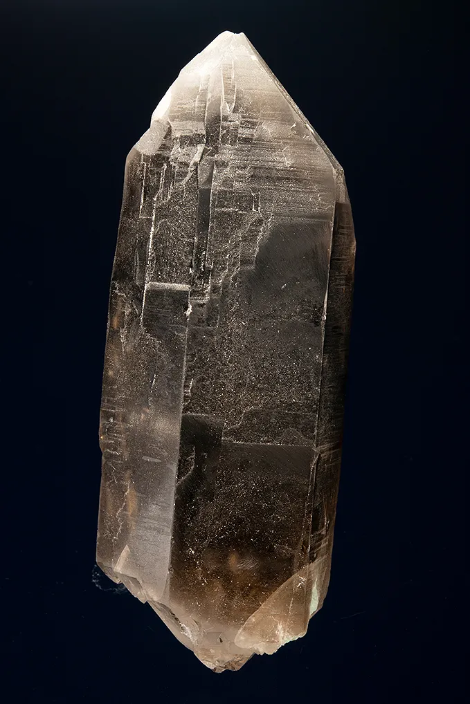 Quartz var. Smoky with Microcline var. Amazonite - image 2