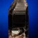 Quartz var. Smoky with Microcline var. Amazonite - image 1