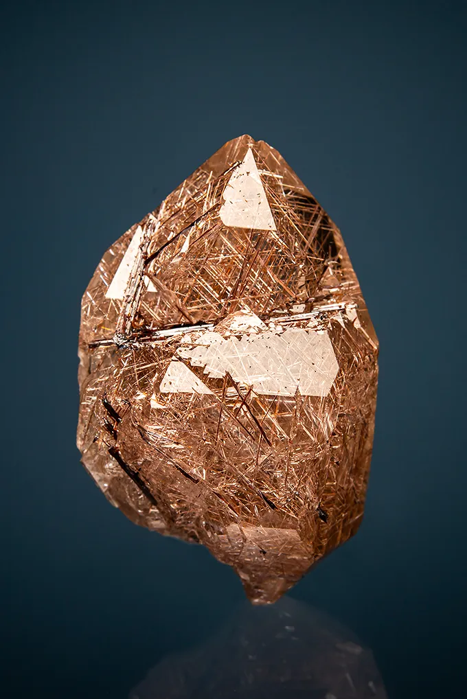 Quartz var. Smoky with Rutile Inclusions image