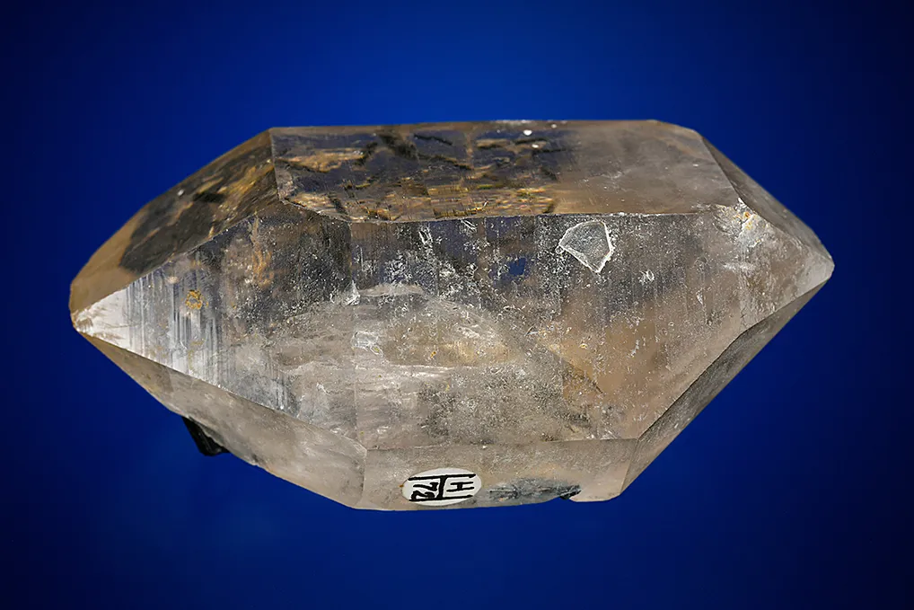 Quartz var. Smoky with Tourmaline - image 5
