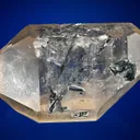 Quartz var. Smoky with Tourmaline - image 3