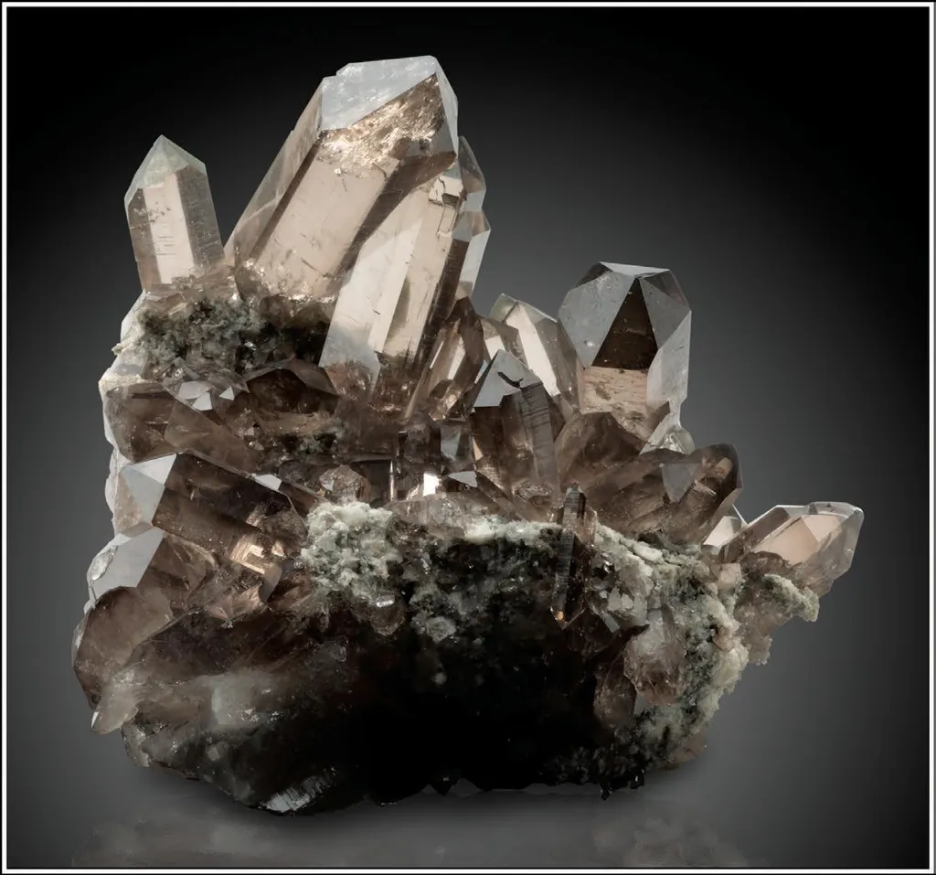 Quartz (variety smoky) image