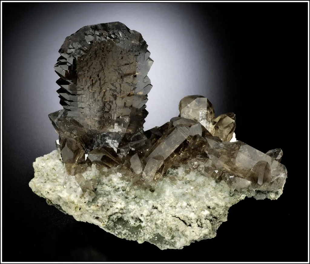 Quartz (variety smoky) image