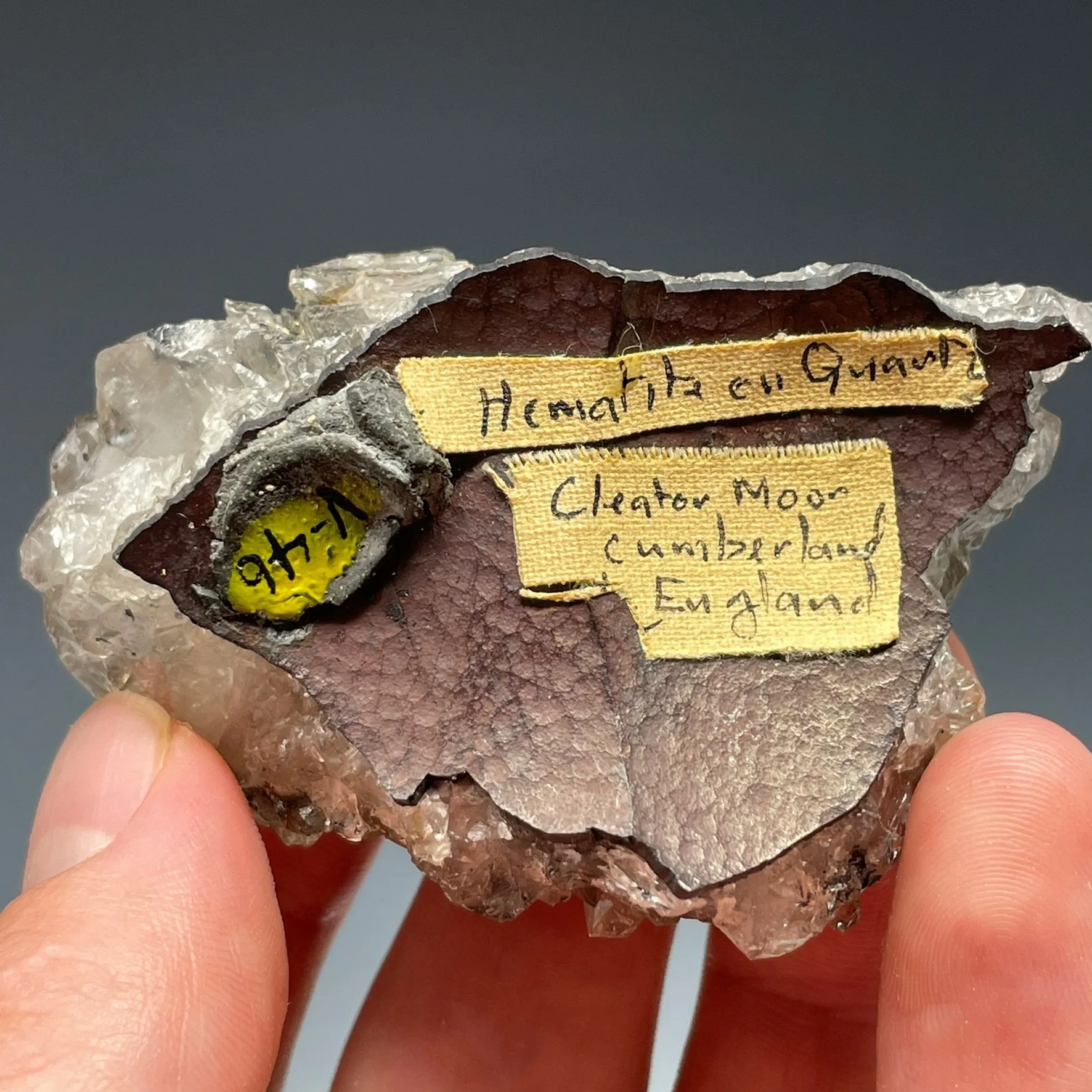 Quartz w Hematite - image 4