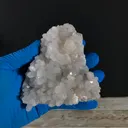 Quartz w UV Pagoda Calcite Crystal Cluster Mineral Specimen  MYT-17 - image 2