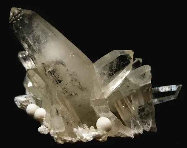 Quartz, Wavellite image