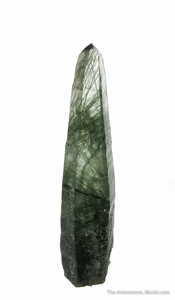 Quartz with Actinolite inclusions - image 5
