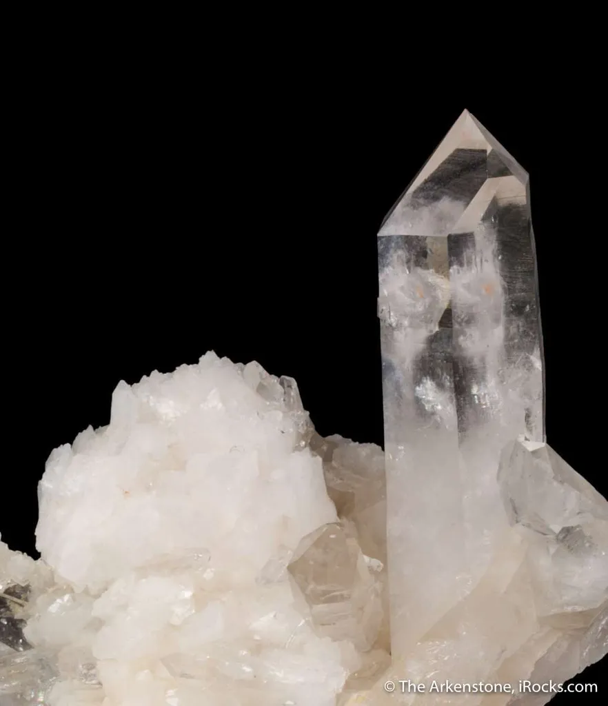 Quartz with Adularia image