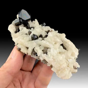 Quartz with Adularia (irradiated)