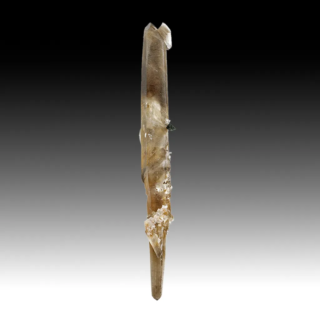 Quartz with Aegirine image