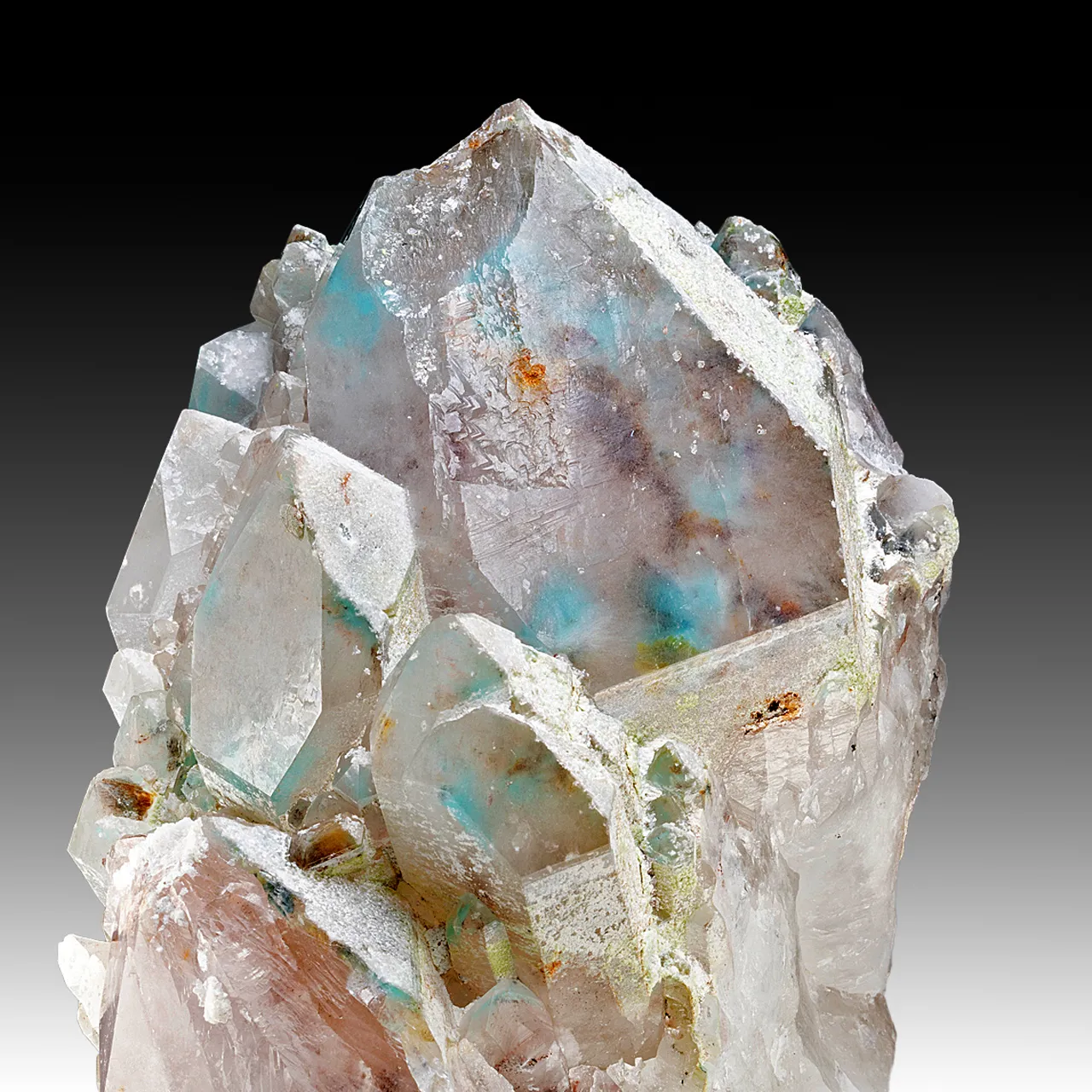 Quartz with Ajoite - image 2