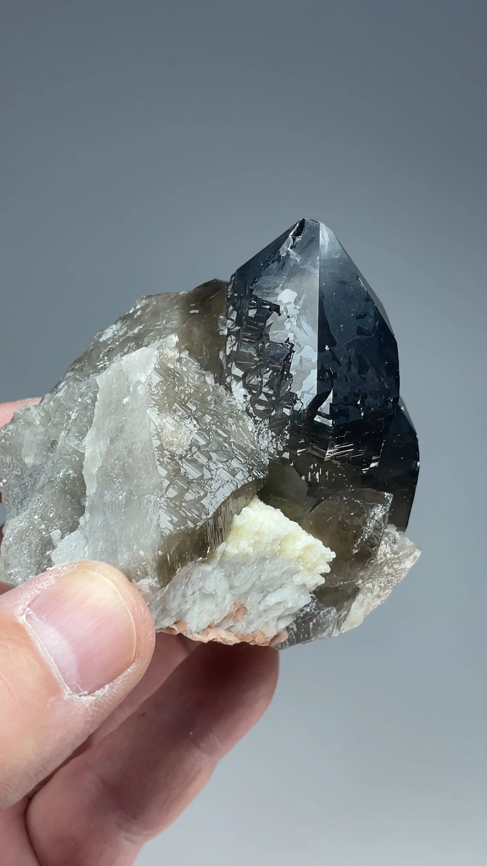 Quartz with Albite, Microcline - image 2