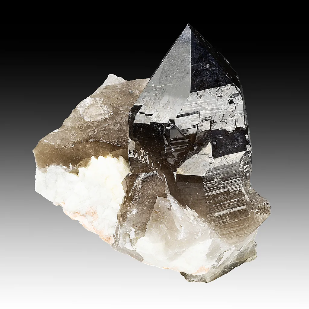 Quartz with Albite, Microcline image