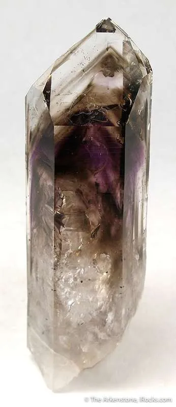 Quartz With Amethyst and Smoky Quartz image