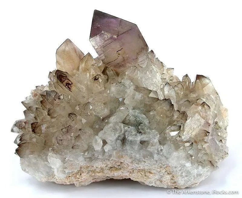 Quartz With Amethyst image