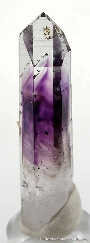 Quartz With Amethyst Phantom image