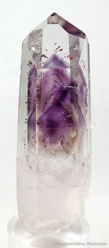 Quartz With Amethyst Phantom image