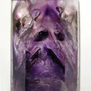 Quartz With Amethyst Phantoms and Large Water Bubble - image 1