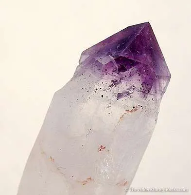 Quartz With Amethyst Terminations - image 2