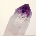 Quartz With Amethyst Terminations - image 2