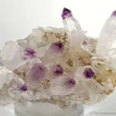 Quartz With Amethyst Terminations - image 1