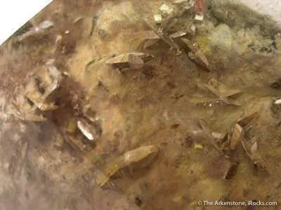 Quartz With Anatase and Clay Inclusions - image 3